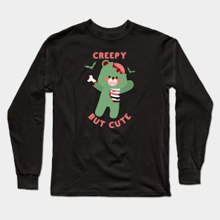 Creepy but Cute - Kawaii Zombie Teddy Bear Long Sleeve T-Shirt